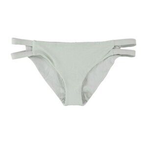 NWT Tavik Chloe Full Glossy Pique Swim Bottom in Light Blue - Small